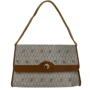 Dior Beige and Brown Shoulder Bag